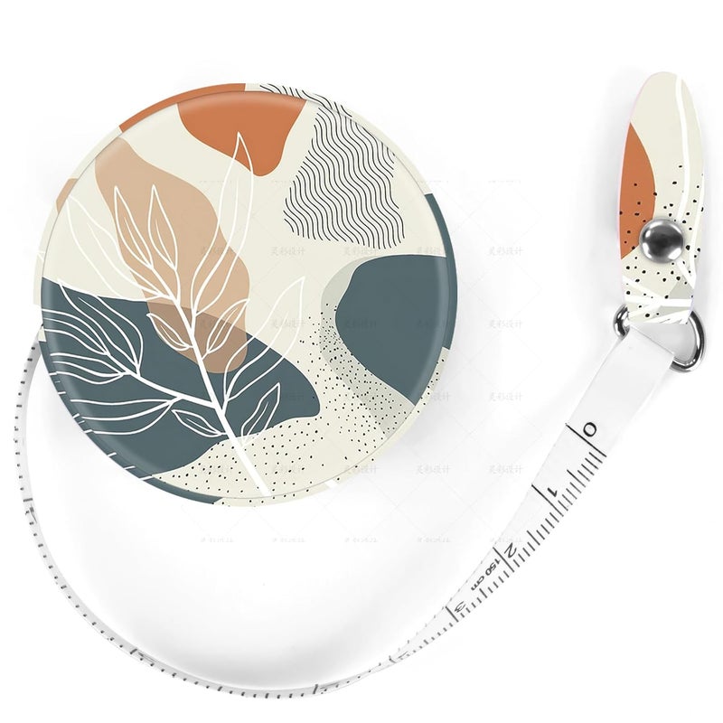 Gerkia Sewing Tape Measure，Colour Printed Small Retractable Soft Measuring Tape for Tailor Cloth Fabric Body Measurements. - Image 1